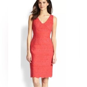 Tory Burch Red Lace Dress